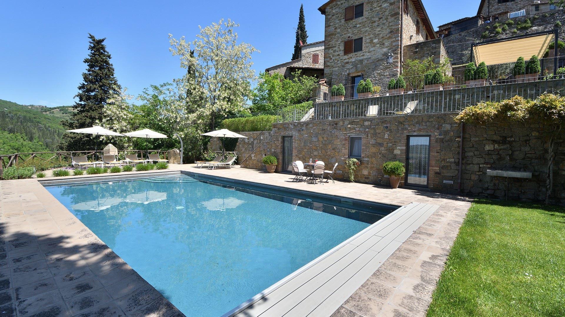 Tuscany Villa Torretta Barbischio - Rental in Gaiole in Chianti ...